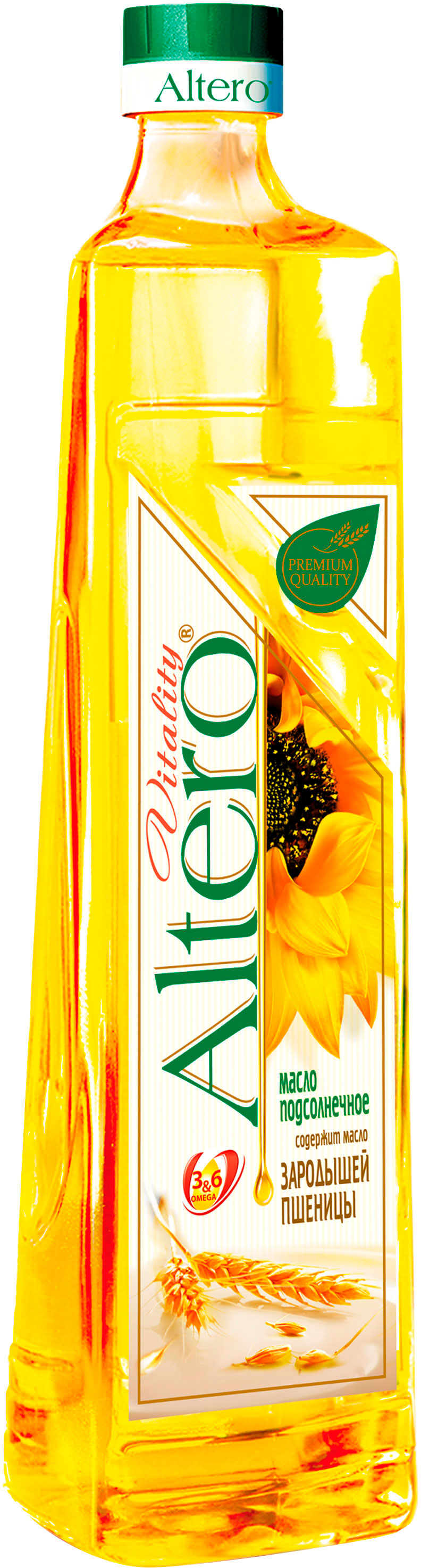 

Масло подсолнечное Altero Vitality рафинированное