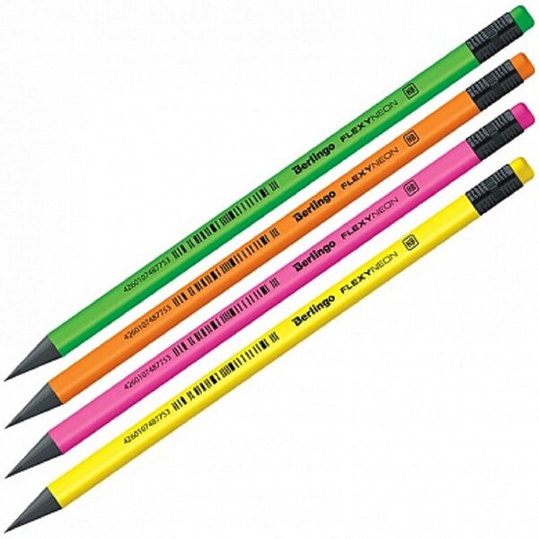 Набор карандашей ч/гр 4 шт. Berlingo 