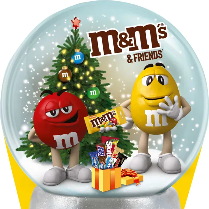 

Набор подарочный M&M's and Friends Snow Sphere, 236 г