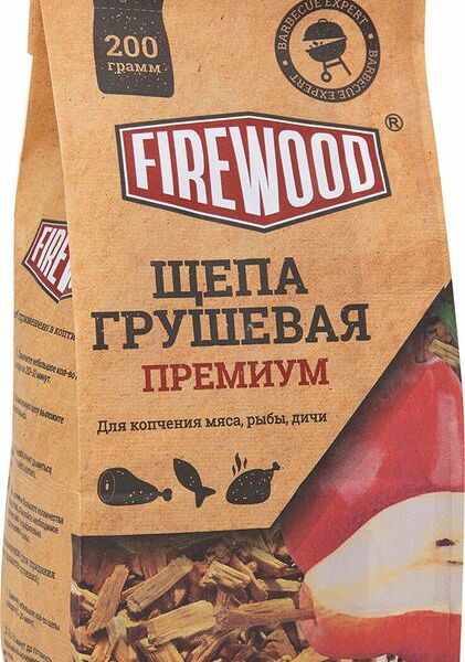 Щепа Firewood грушевая премиум для копчения