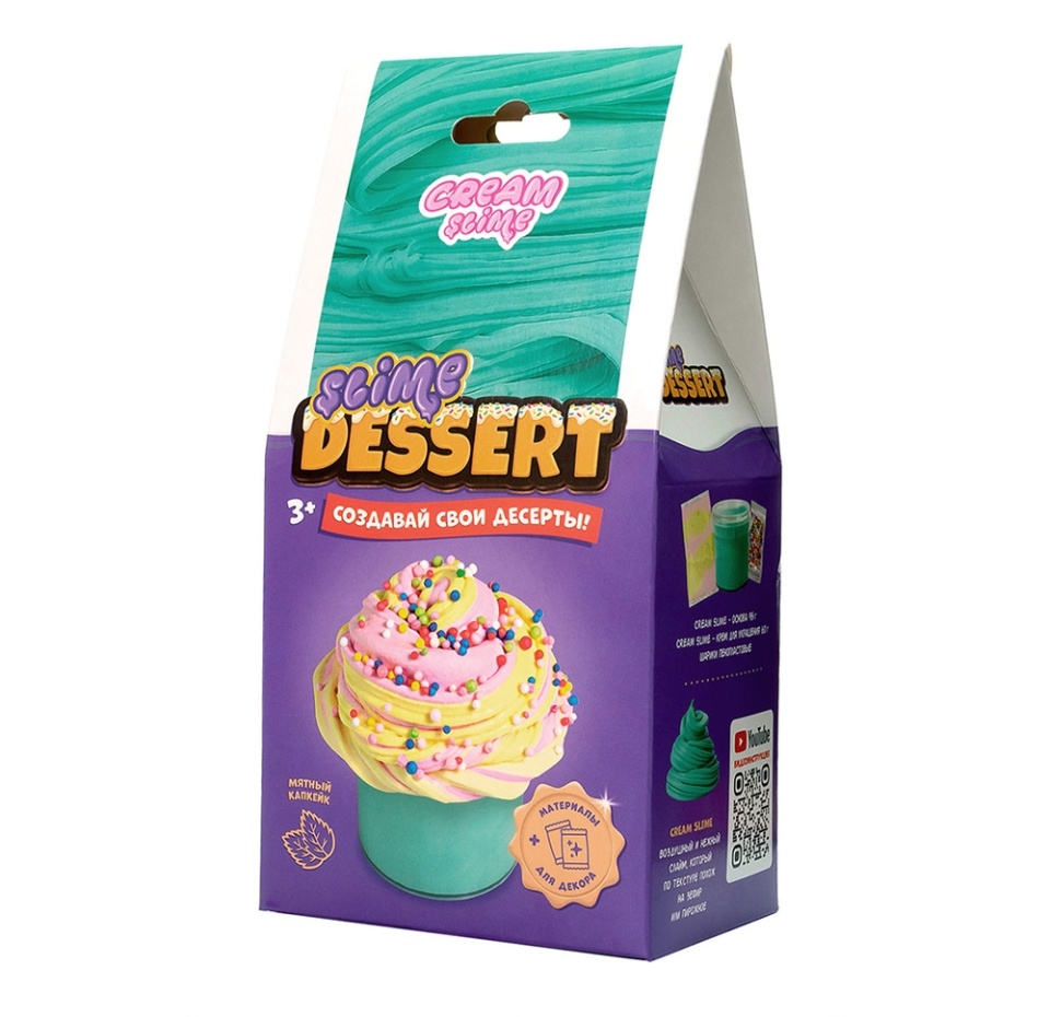 

Слайм Мятный капкейк ТМ Slime (Слайм)