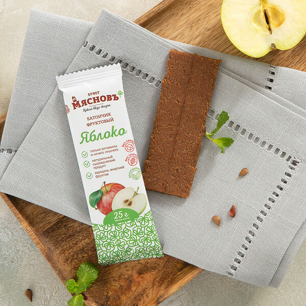Батончик фруктовый из яблок МясновЪ Буфет