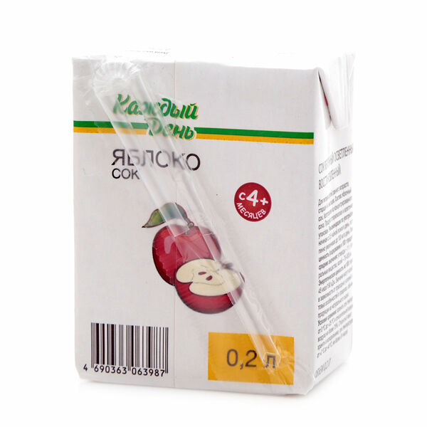 Сок Каждый День Яблоко с 4 мес.