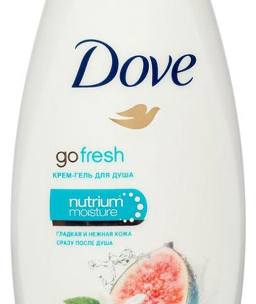 Гель для душа Dove Go Fresh Nutrium Moisture Инжир и Цветок апельсинового дерева