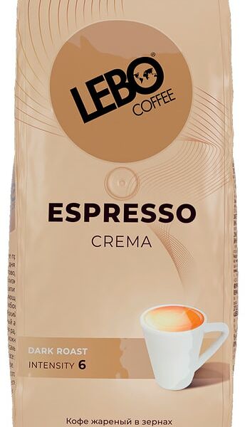 Кофе в зернах Lebo Espresso Crema 1кг
