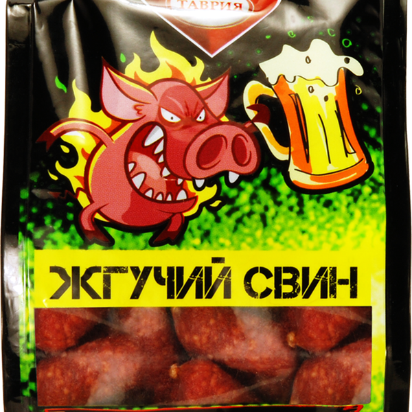 Колбаски Таврия Жгучий Свин чили с/к
