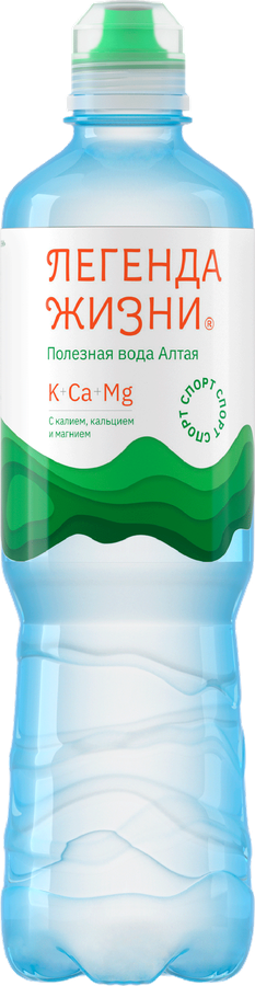 

Вода ЛЕГЕНДА ЖИЗНИ Спорт негазированная