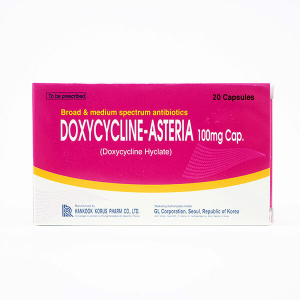 Доксициклин Астерия DPC 100мг N20