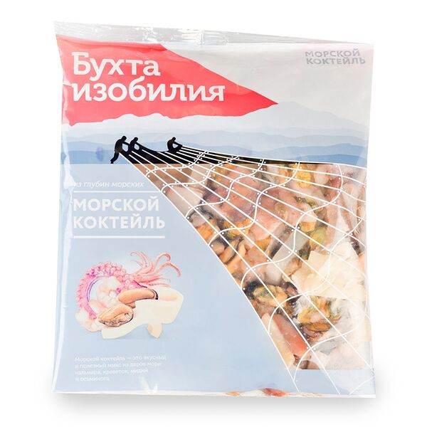 Морской коктейль Бухта Изобилия свежемороженый 430 г