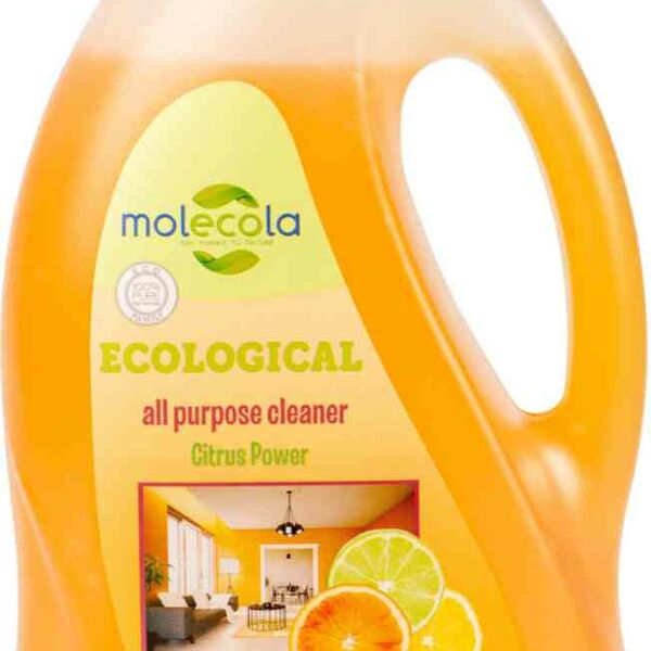 Моющее средство для всех поверхностей универсальное Molecola экологичное Сила цитруса