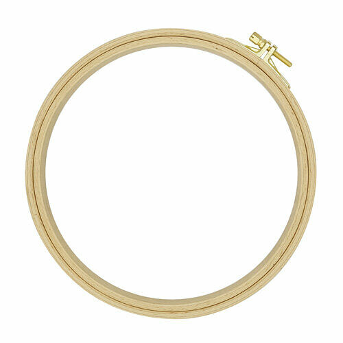 110-4 Пяльцы круглые буковые, диаметр 190 мм, выс. обода 16 мм Nurge Hobby