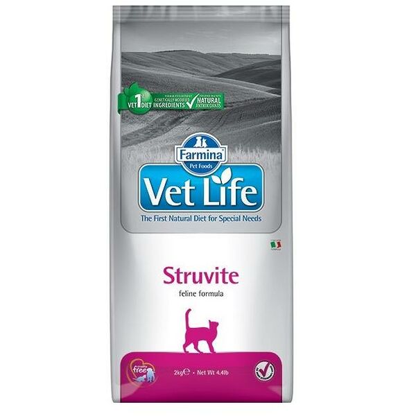 Сухой корм Farmina Vet Life Struvite Management для кошек при мочекаменной болезни 2 кг 