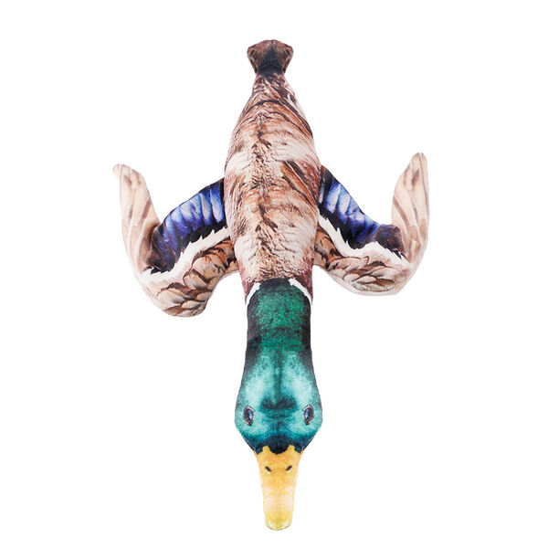 Игрушка для собак с пищалкой и погремушкой Утка, 33 см