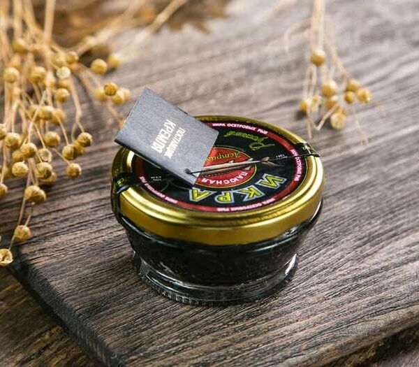 Икра паюсная чёрная Астраханка