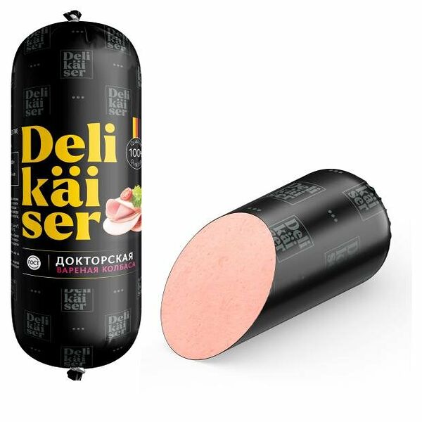 Колбаса вареная Delikaiser Докторская ГОСТ