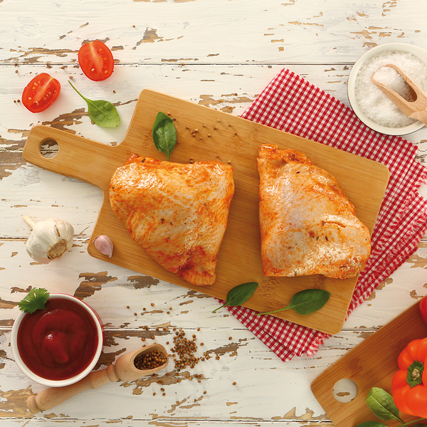 МясновЪ Бедро куриное в маринаде барбекю