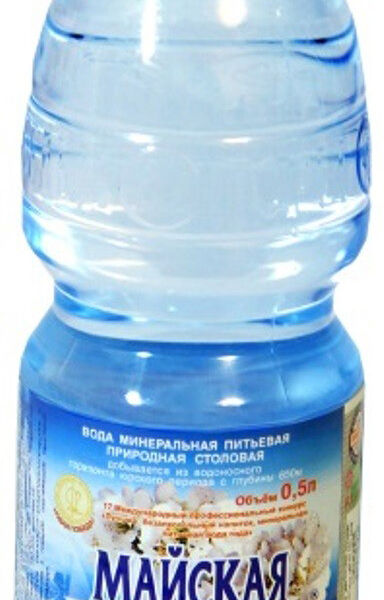 Вода минеральная Майская Хрустальная газированная 500мл