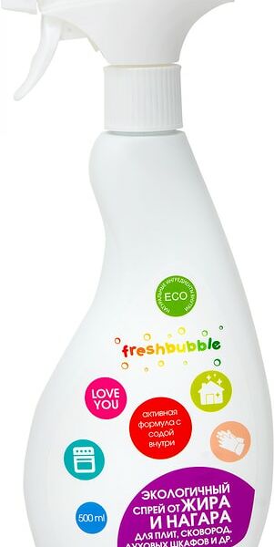 Чистящее средство Freshbubble для кухни против жира и нагара 500мл