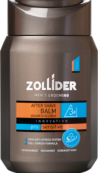 Бальзам после бритья Zollider Pro Sensitive для чувствительной кожи, 150 мл