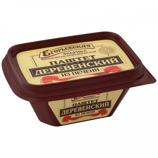 Паштет из печени Егорьевская КГФ Деревенский
