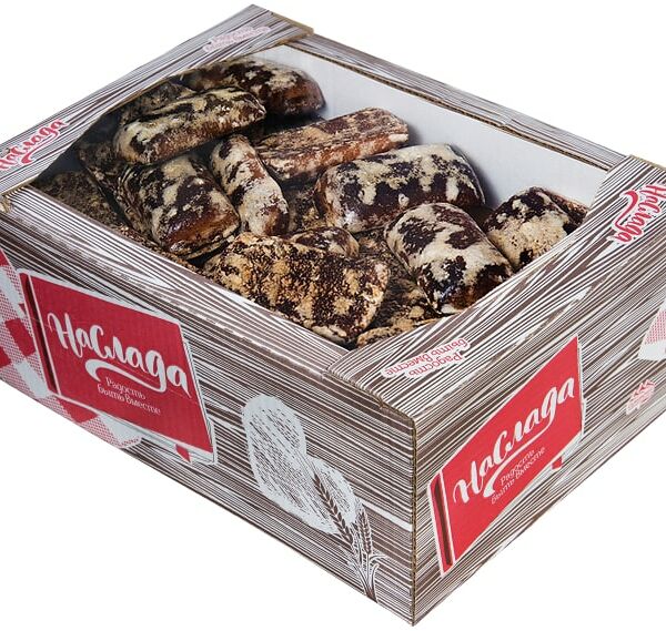 Пряники Наслада сырцовые Имбирные с повидлом 1кг