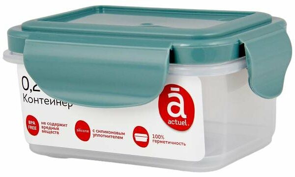 Контейнер Actuel герметичный, 250 мл