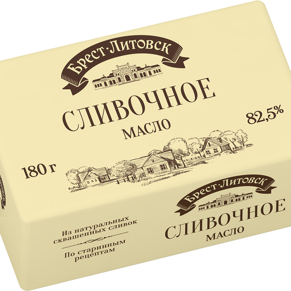 Масло сладкосливочное Брест-Литовск 82.5%