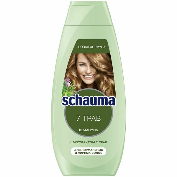 Шампунь Schauma 7 трав, 360мл