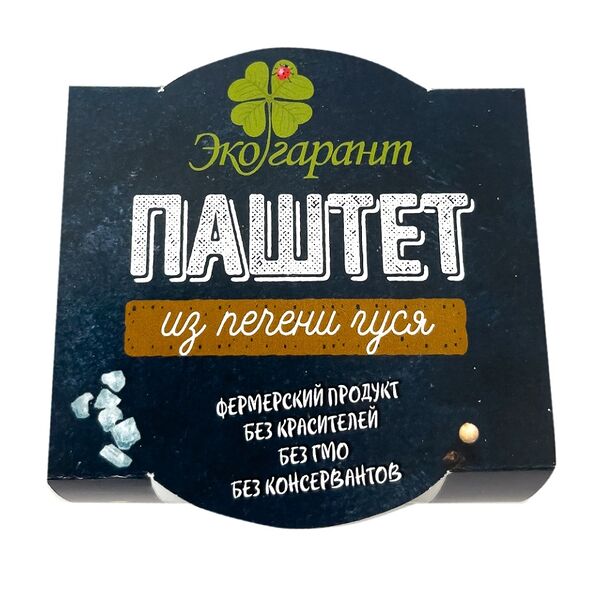 Паштет из печени гуся 90г, Россия