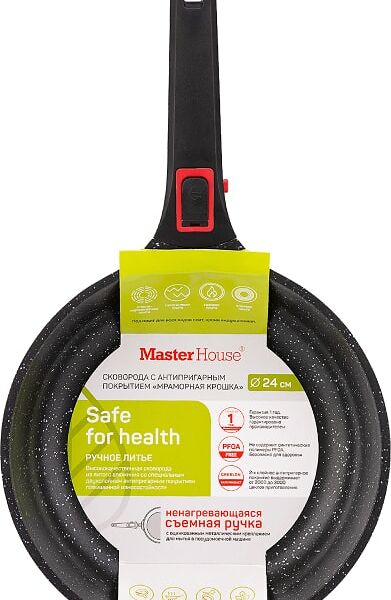 Сковорода Master House Шеф Леонардо 24см