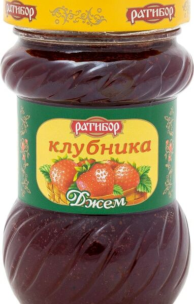 Джем Ратибор Клубника 360г