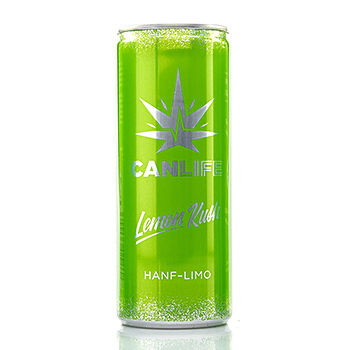 Напиток газированный CanLife Lemon Kush на основе конопли 0.25 л, Германия