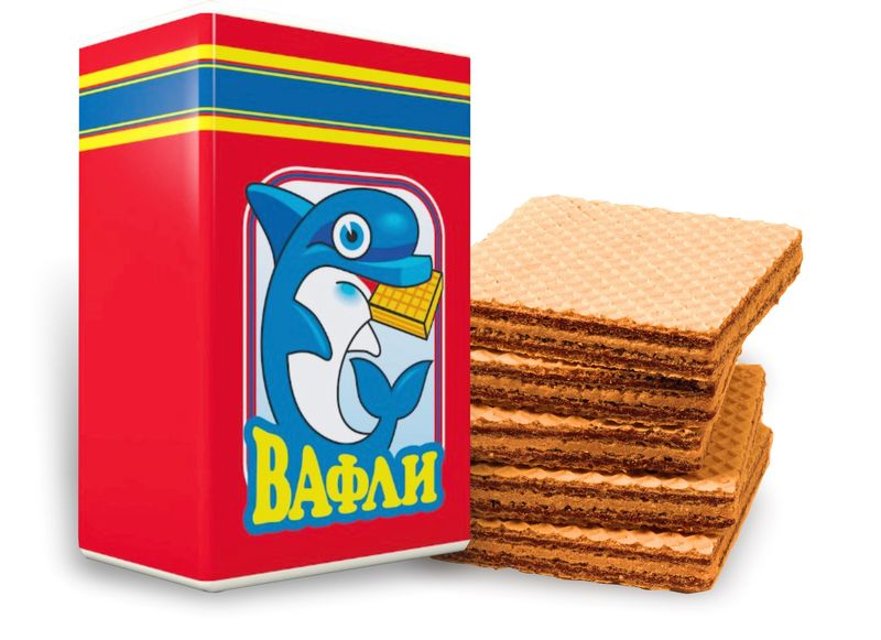 

Вафли Сампо со вкусом шоколада 200 г