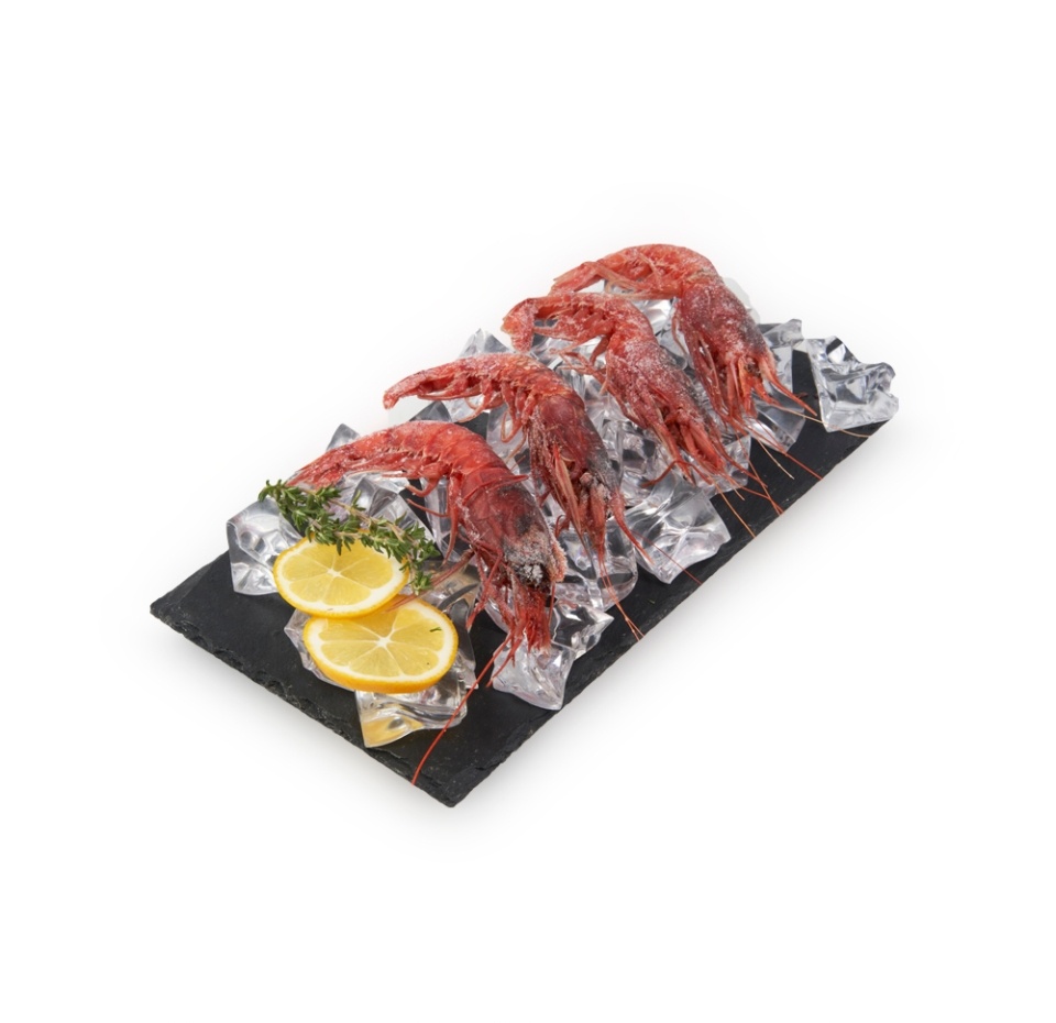 

Креветки красные глубоководные Karabineros (из замороженного сырья) Египет