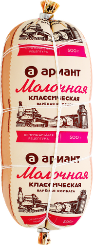 

Колбаса вареная Ариант Молочная 500 г