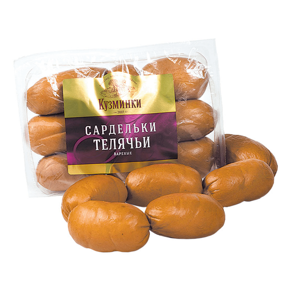 Сардельки КУЗМИНКИ Телячьи вар mini до 300г