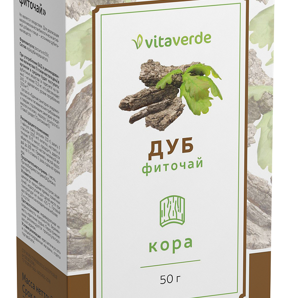 Vitaverde Кора дуба 50 г