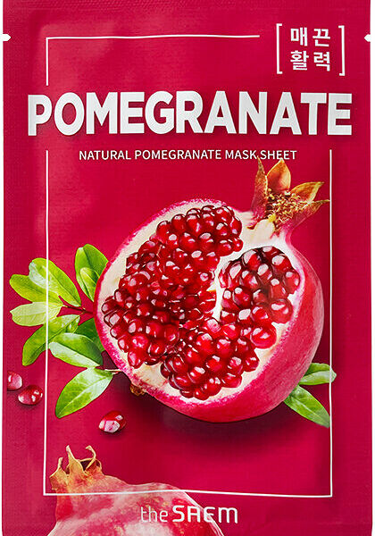 Тканевая маска для лица с экстрактом граната The Saem Natural