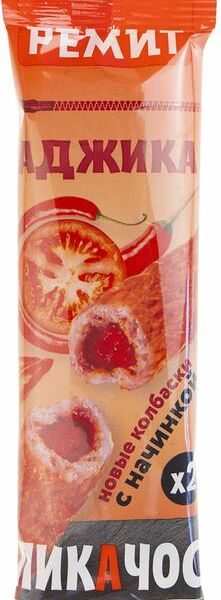 Колбаски Ремит Пикачос Аджика сырокопченые 40 г