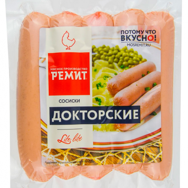 Сосиски куриные Ремит Докторские