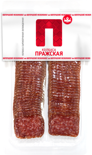 

Колбаса сырокопченая ВМК Пражская, нарезка, 100г