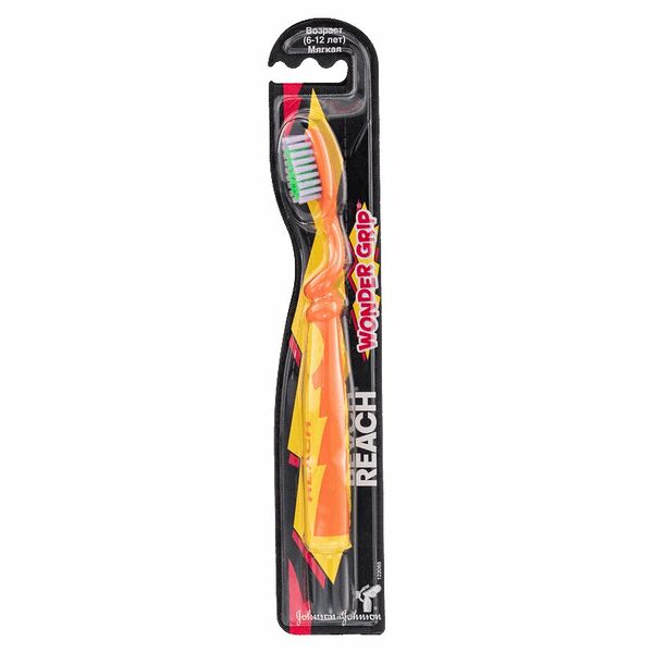 Зубная щетка Reach wonder grip 1 шт для детей