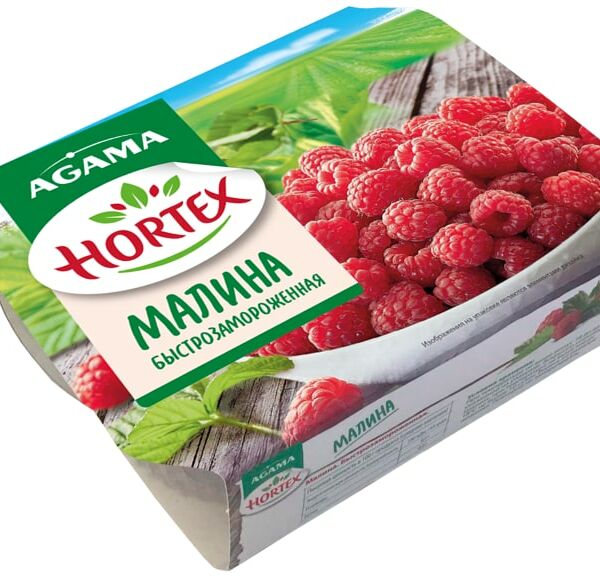 Малина Hortex быстрозамороженная 200г
