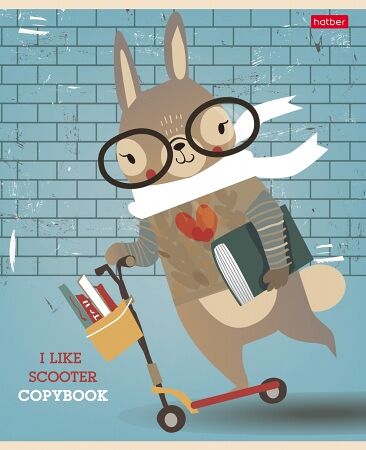 Тетрадь 48л А5 клетка 48Т5лВ1 серия I LIKE_sсooter