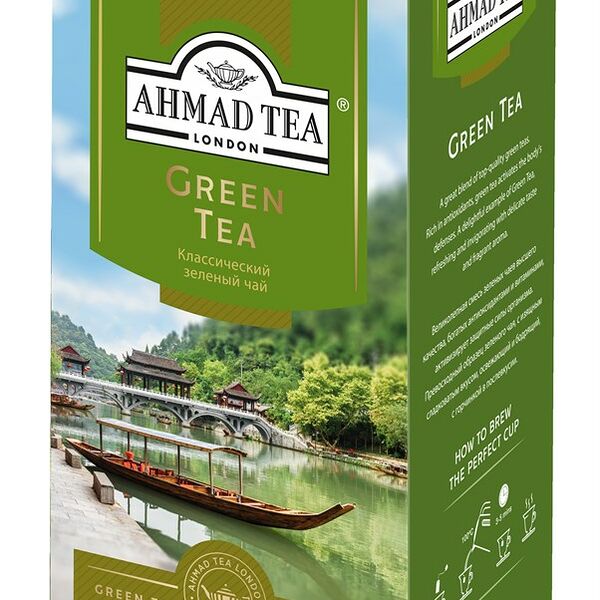 Чай зеленый Ahmad Tea 25 пакетиков, 50г