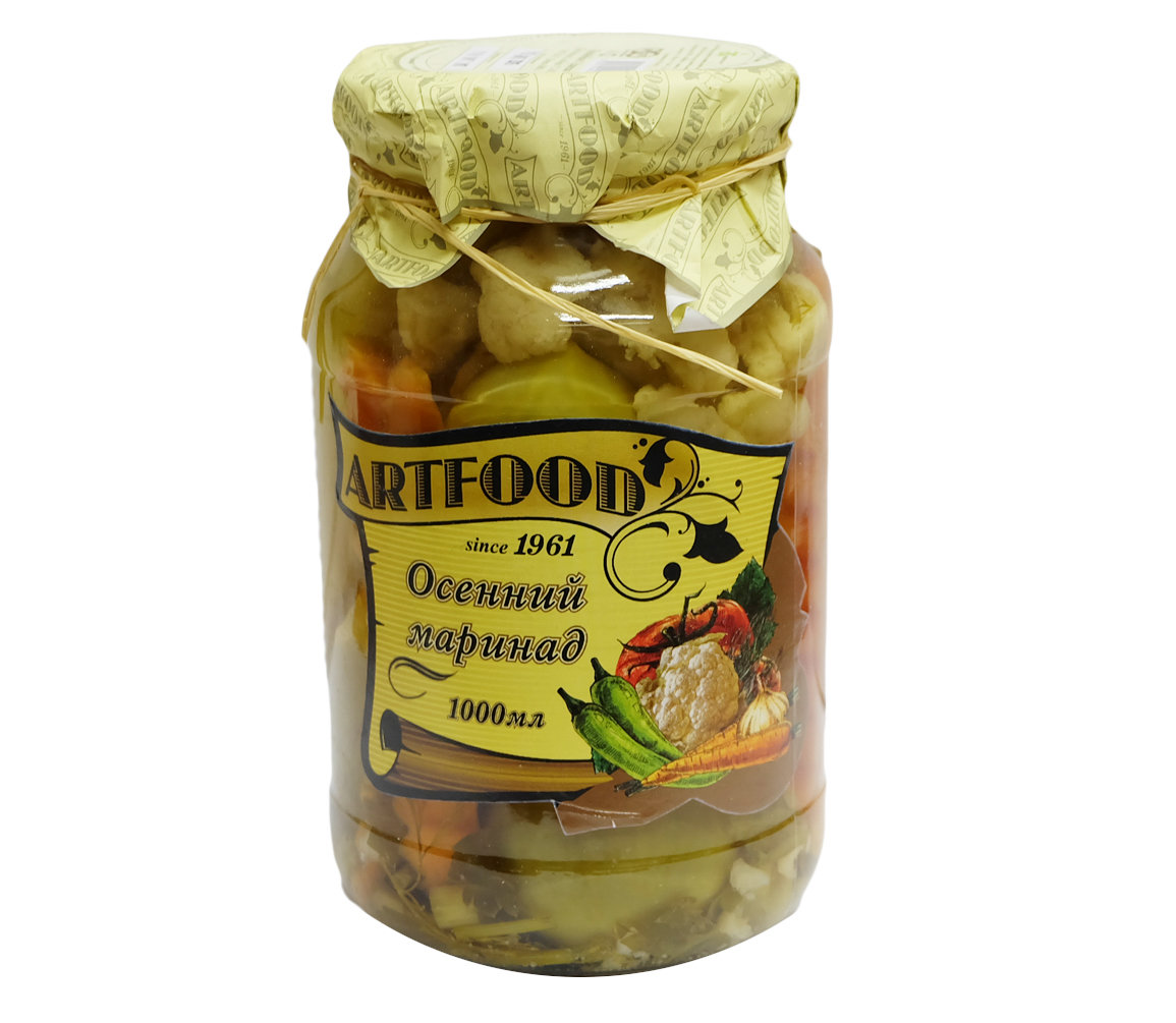 

Ассорти овощное Artfood Осенний маринад 950 г