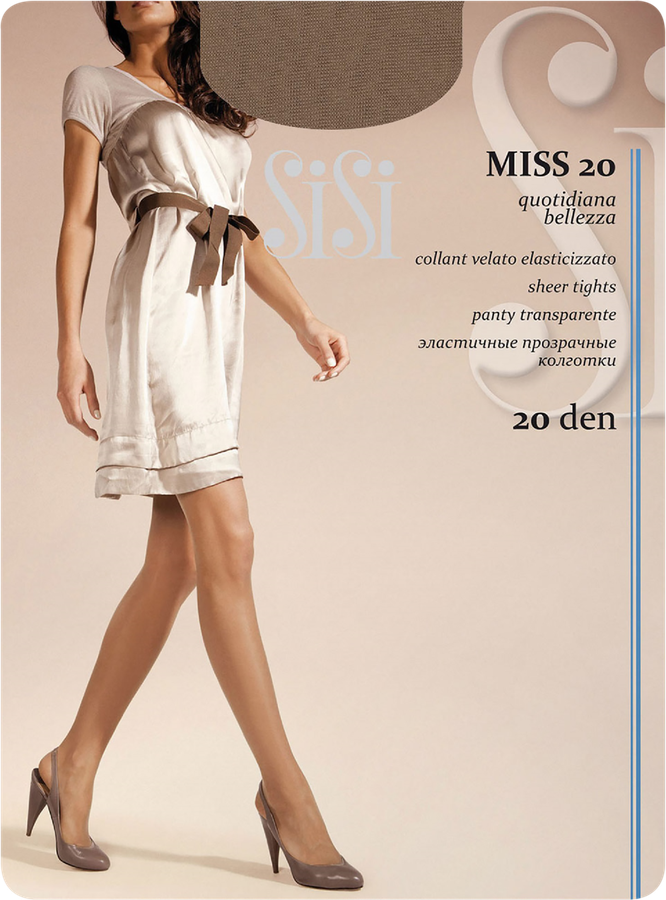 

Колготки женские SISI Miss 20 den miele 4