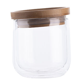 Набор Luigi Bormioli из 2 сахарниц с бамбуковой крышкой 330мл 1 шт Китай