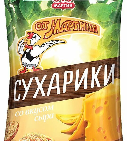 Сухари От Мартина со вкусом Сыра