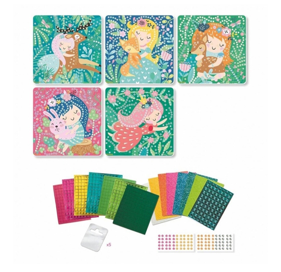 

Набор для декорирования Sycomore Stick&Fun Лесные принцессы 5+, Франция